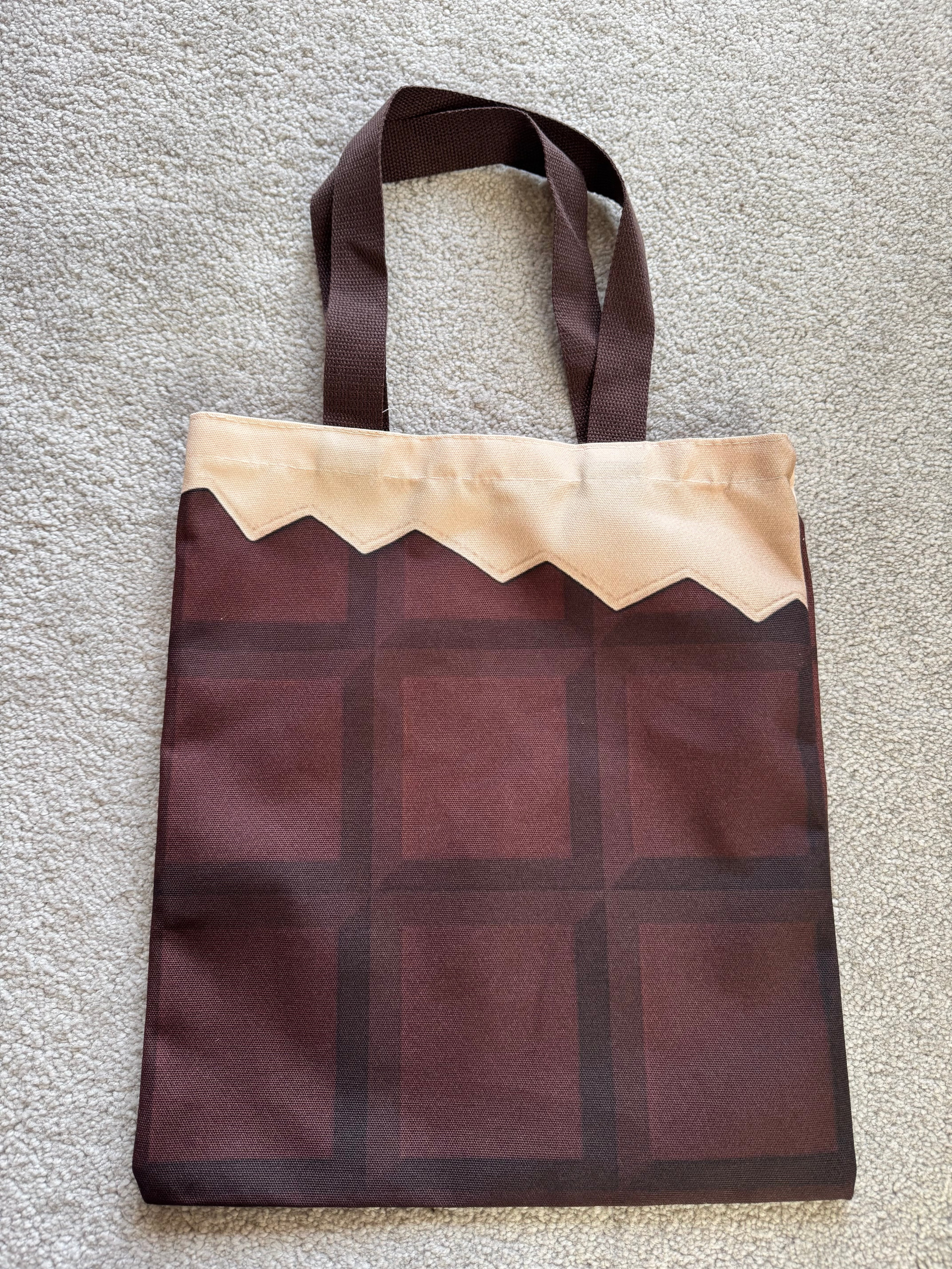 Chocolate Bar Canvas Tote Bag