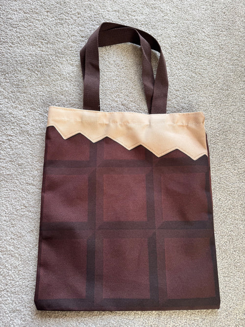Chocolate Bar Canvas Tote Bag