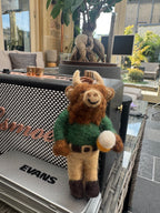 Highland Cow Felt Ornament