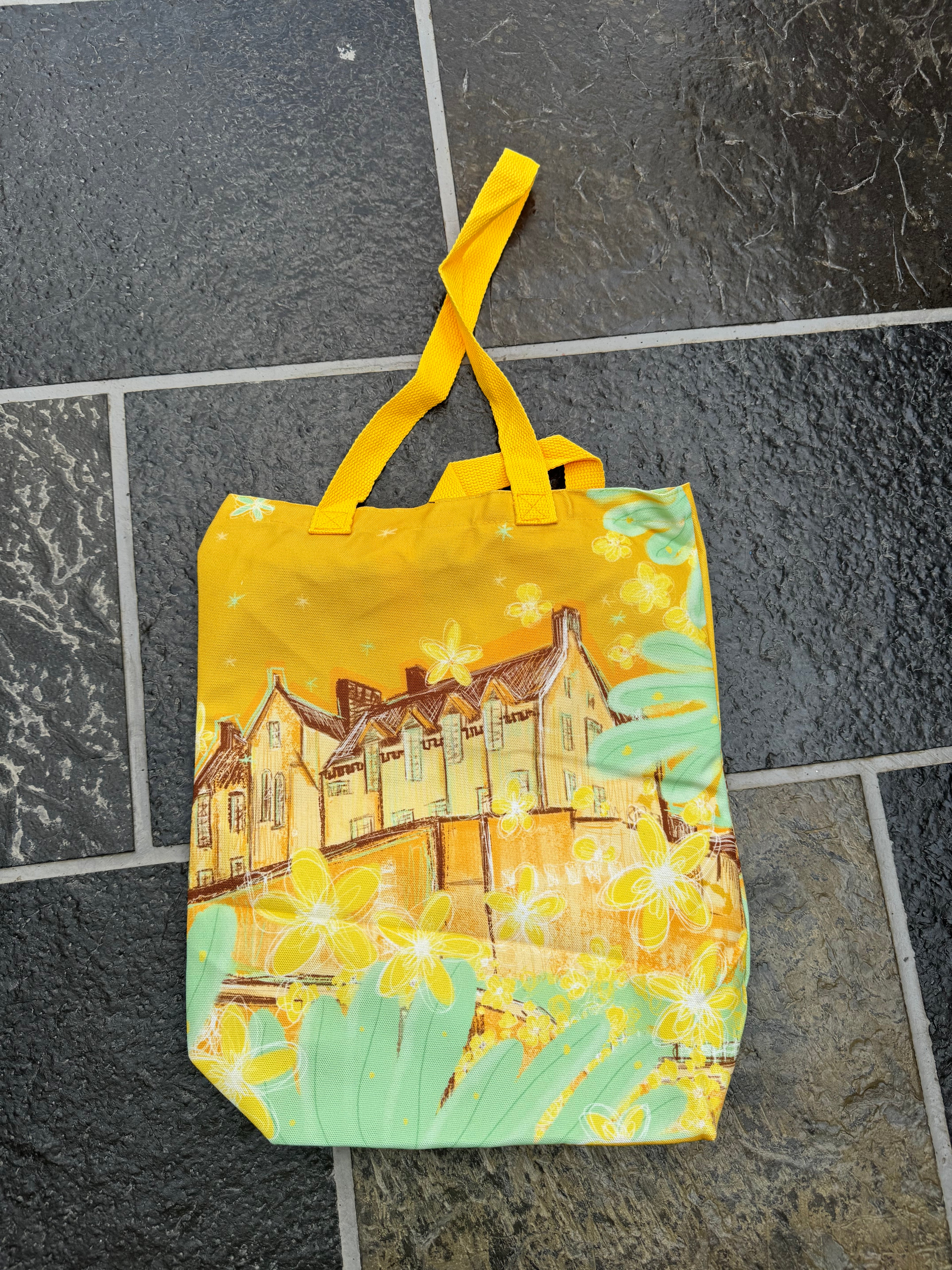 Edinburgh Castle Canvas Tote Bag