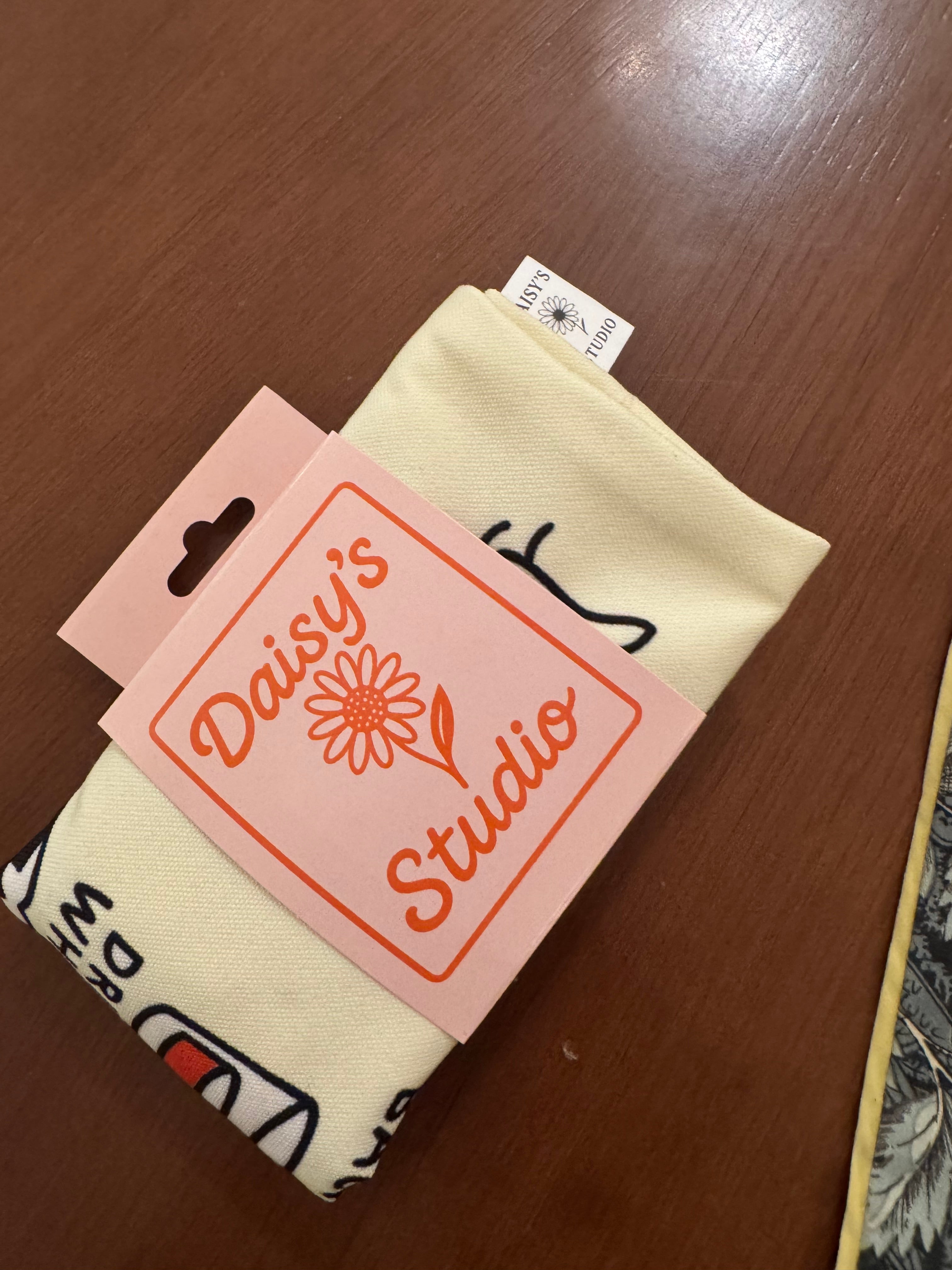 Scottish Icons Cotton Tote Bag- Golf