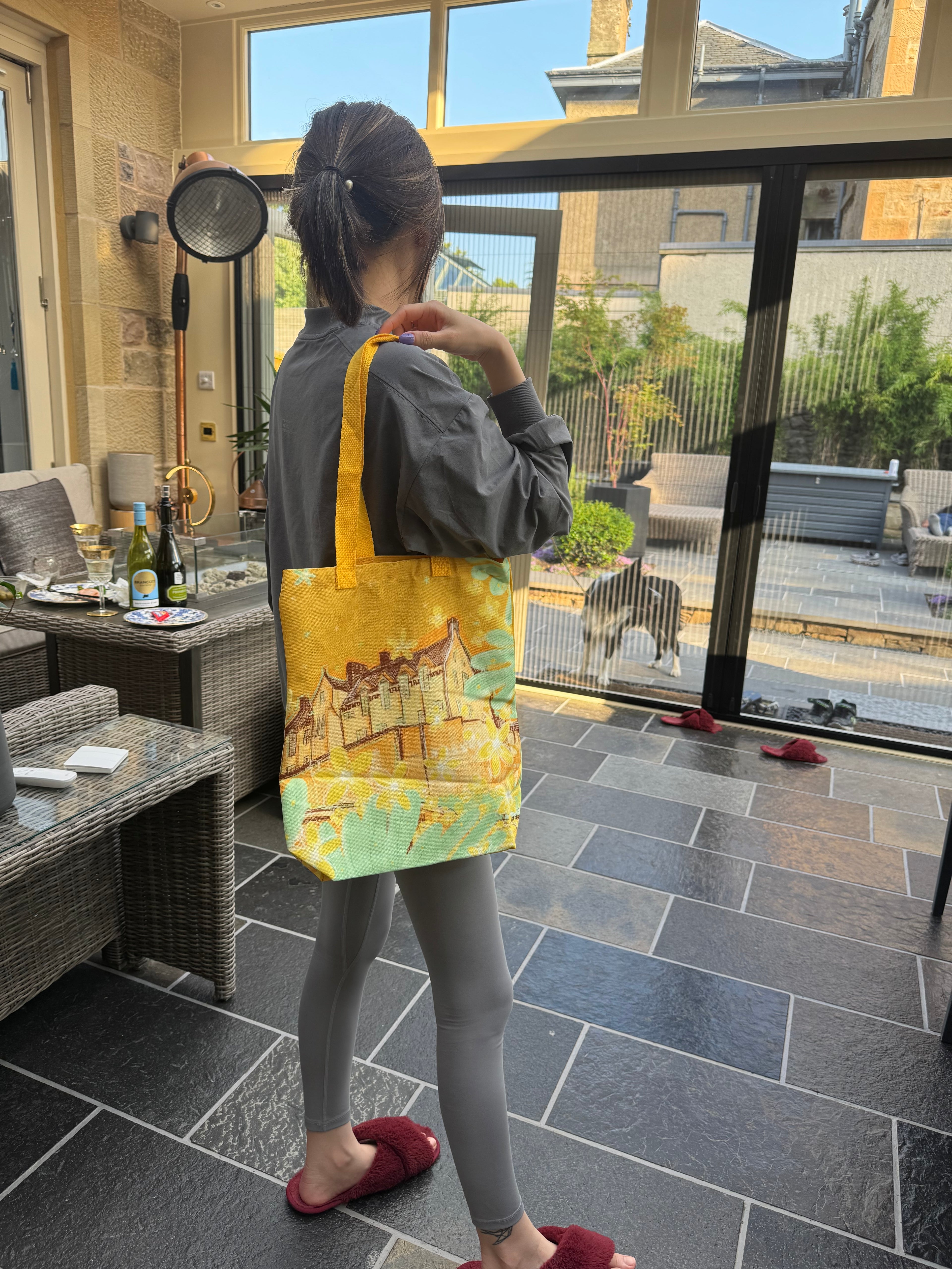 Edinburgh Castle Canvas Tote Bag