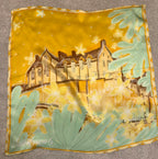 Edinburgh Castle 100% Silk Scarf