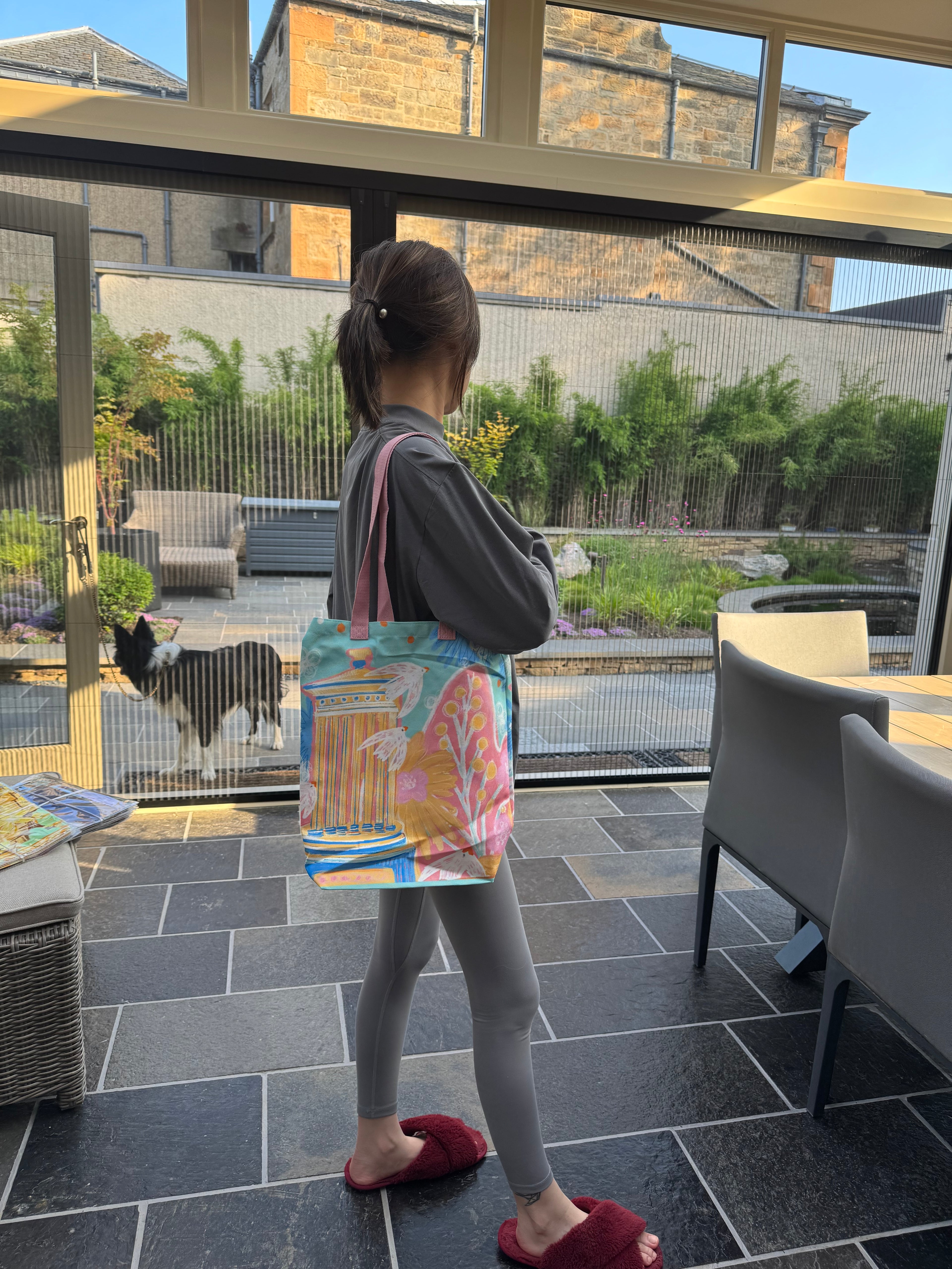 Calton Hill Canvas Tote Bag