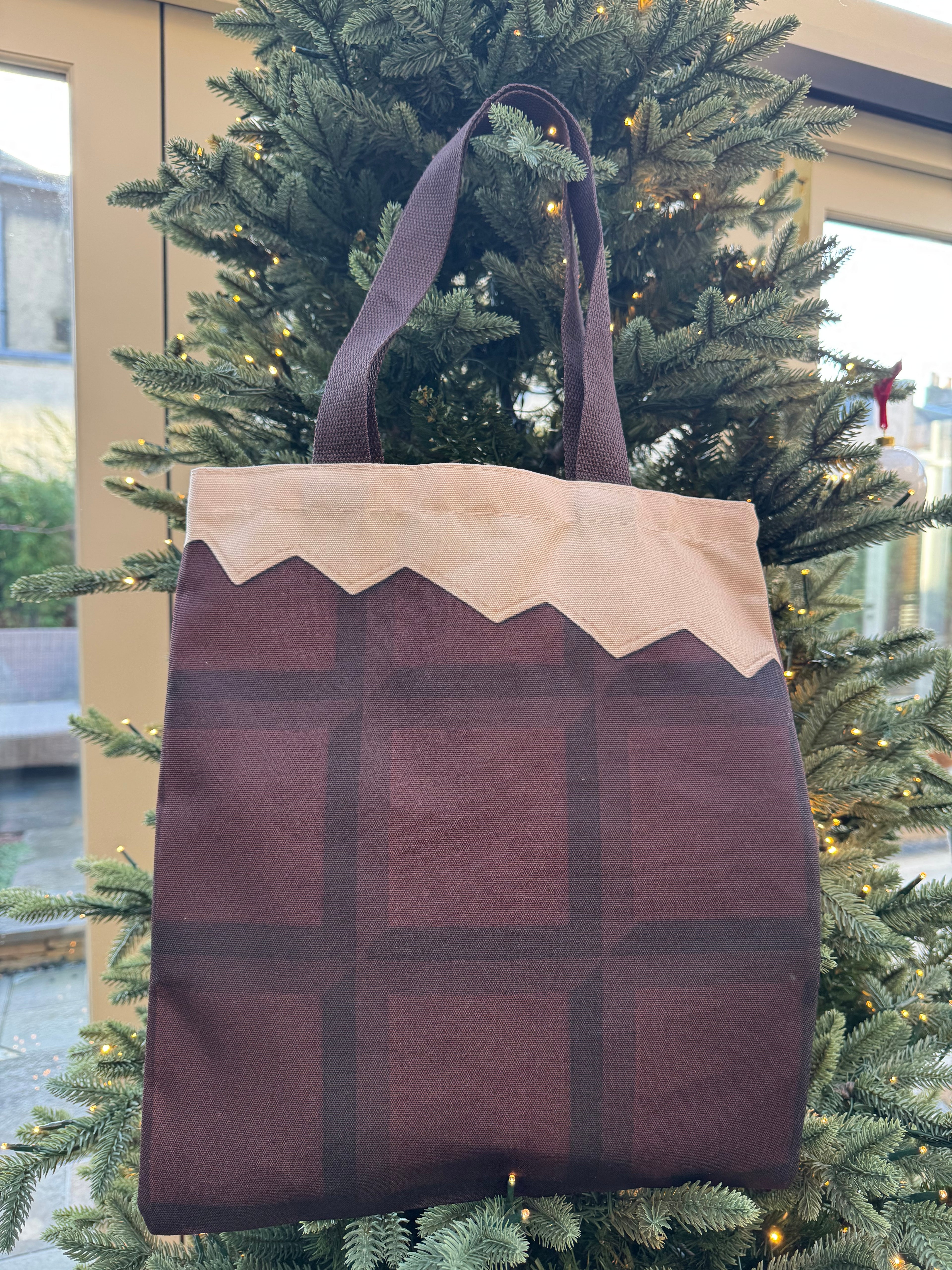 Chocolate Bar Canvas Tote Bag