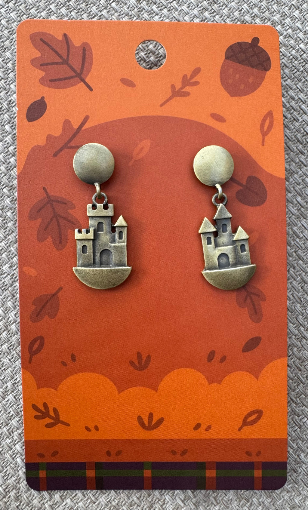 Castle Vintage Drop Earrings