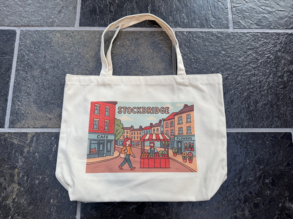 Stockbridge Illustrated Tote Bag