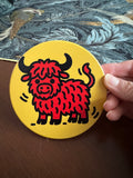 Highland Cow Coaster